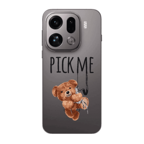 Oppo Find X9 Pro Pick me Transparent Silicone TPU Θήκη